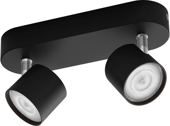 Изображение Signify Philips Star Spot 2 flg. schwarz  1000lm