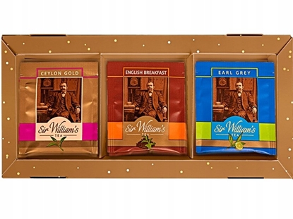Picture of Sir Williams Bombonierka Sir William's Tea - MIX 15 herbat czarnych