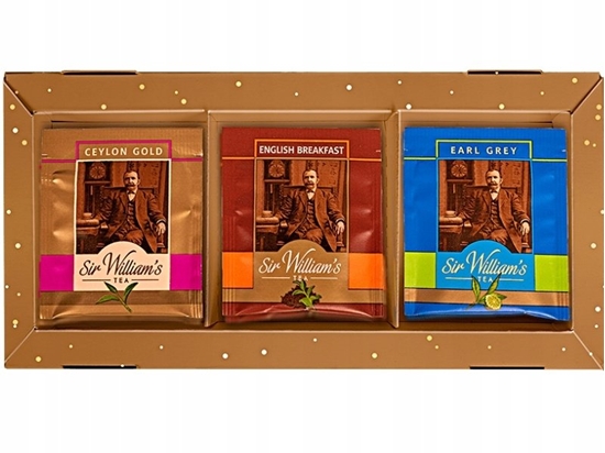 Picture of Sir Williams Bombonierka Sir William's Tea - MIX 15 herbat czarnych