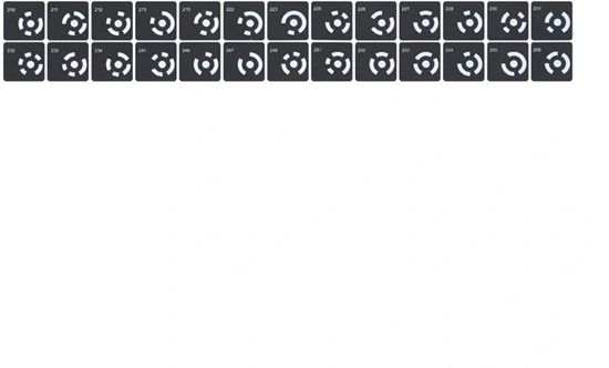Picture of Skaner Samoprzylepne markery Revopoint (208 szt.)
