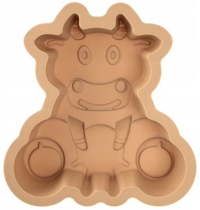 Attēls no Slowmoose Forma Silikonowa do Pieczenia KROWA Krówka Ciasto Desery ORION