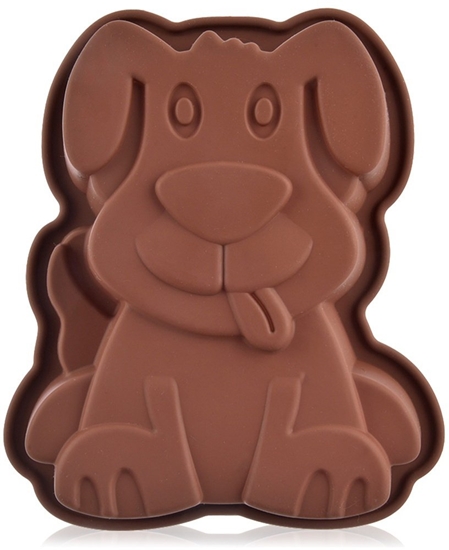 Picture of Slowmoose Forma Silikonowa do Pieczenia PIES Piesek Ciasto Desery Brzowa