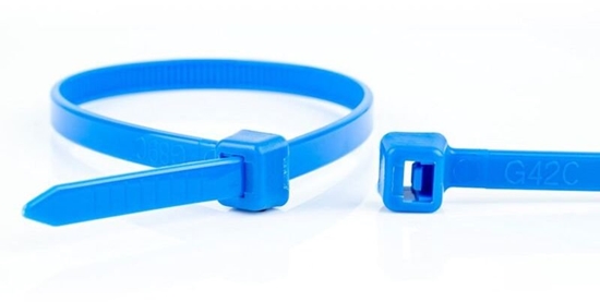 Picture of Stabilus WKK Zczki kablowe z tworzywa sztucznego Niebieski 300x3,6mm 100 St.