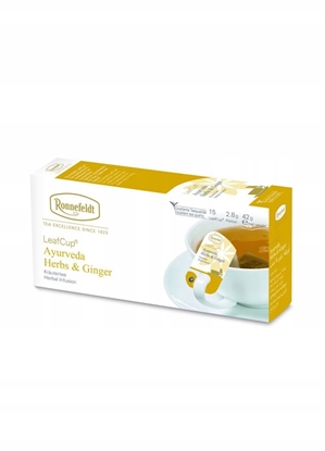 Attēls no Stabilus Zioowa herbata Ronnefeldt Leaf Cup Ayurveda 15x2,8g