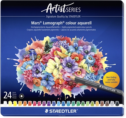 Attēls no Staedtler Staedtler Mars Lumograph Wielobarwny 24 szt.