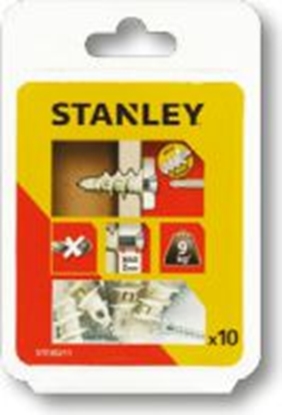 Изображение Stanley Koeki nylonowe z wkrtami 25mm 10szt. (STF30211-XJ)