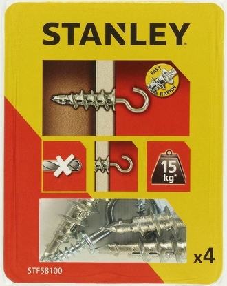 Изображение Stanley Koki metalowe samowiercce Fatmax z hakami 39mm 4szt. (STF58100-XJ)