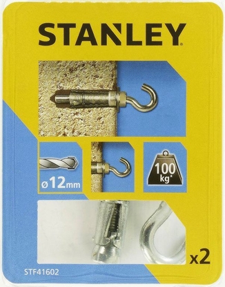 Изображение Stanley Kotwa do materiaów penych Fatmax z hakiem 12 x 45mm 2szt. (STF41602-XJ)