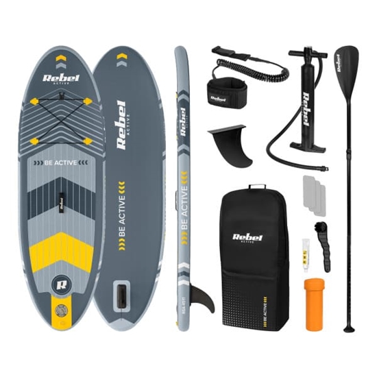 Picture of SUP dēlis REBEL ACTIVE piepūšamais 244x76x10, komplekts