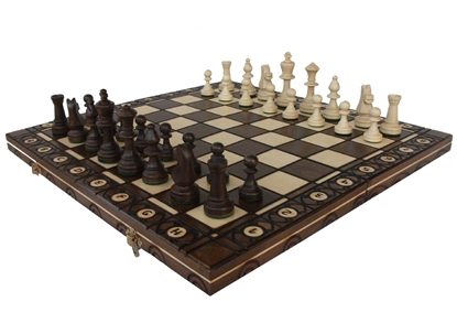 Изображение Šaha konsuls 490 mm x 245 cm x 50 mm, karalis 80 mm