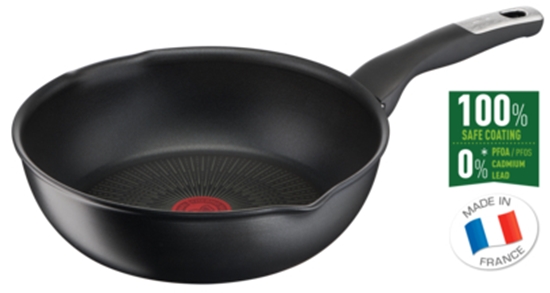 Изображение TEFAL Multipan G2557572 Unlimited Pan Frying Diameter 22 cm Suitable for induction hob Fixed handle Black - Noir