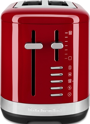 Attēls no Toster KitchenAid 5KMT2109EER 7 2 kaw. 980 W Czarny, Czerwony, Stal nierdzewna