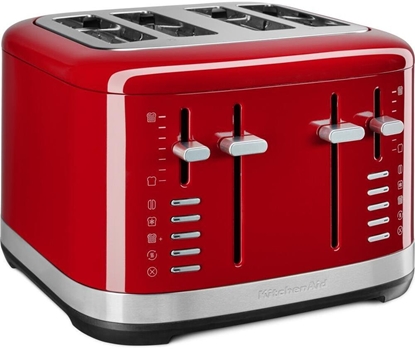 Attēls no Toster KitchenAid KitchenAid 5KMT4109EER 7 4 kaw. 1640 W Czerwony, Stal nierdzewna
