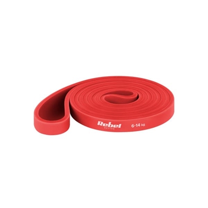 Picture of TPE vingrošanas lente - Power Band PT-2, sarkana 6-14 kg REBEL ACTIVE