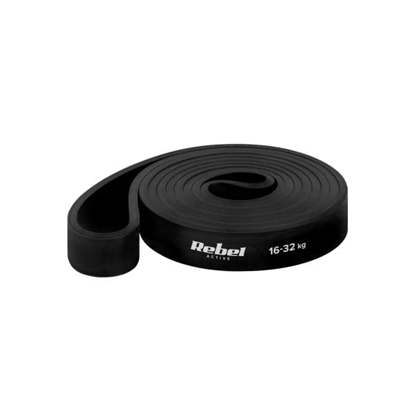 Picture of TPE vingrošanas lente - Power Band PT-3, melna, 16-32 kg REBEL ACTIVE