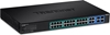 Picture of Trendnet Switch 28 Port Gbit Managed PoE+ 370W WebSmart 19"