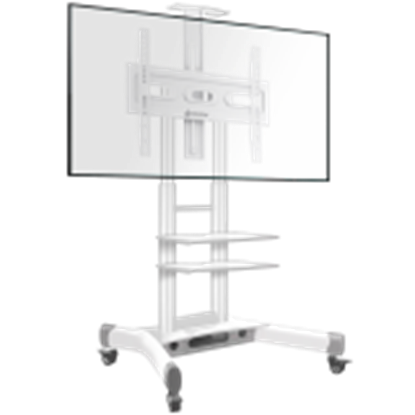 Изображение TV SET ACC MOBILE STAND/40-70"/WHITE TS1552-W ONKRON