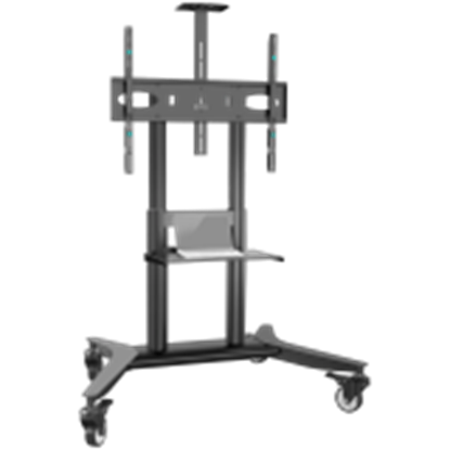 Изображение TV SET ACC MOBILE STAND/55-90"/BLACK TS1871-B ONKRON
