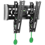 Attēls no TV SET ACC WALL MOUNT /17-43"/BLACK TM4-B ONKRON