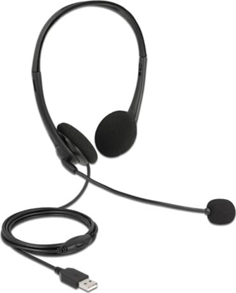 Picture of USB Stereo austiņas + MIC, Delock