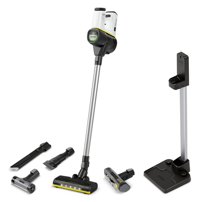 Attēls no Vacuum Cleaner|KARCHER|Battery-power vacuum cleaner VC 6 Cordless ourFamily Extra|Dry|2-in-1 stick vacuum|Black/Yellow|Bagless|Battery| 2.55 kg|1.198-674.0
