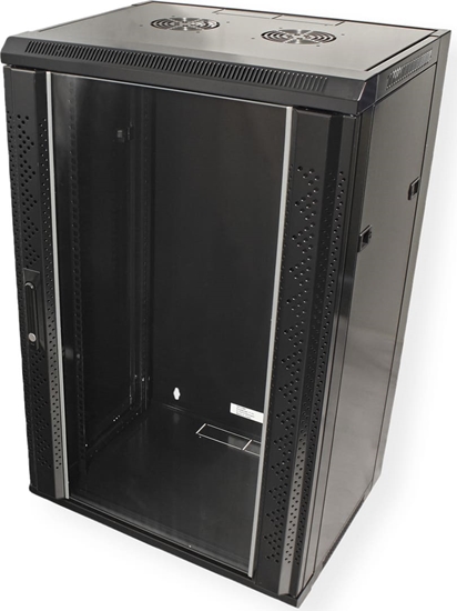 Изображение Value 19" Wall Mount Rack 18U, 910x570x450mm (HxWxD), black