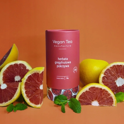 Picture of Vegan Tea Vegan Tea - napar zioowo-owocowy sypany Grejpfrutowa Pokrzywa 70 g