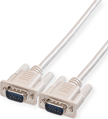 Attēls no VGA kabelis HD15 M-HD15 M, A-A, 1.8m, Roline