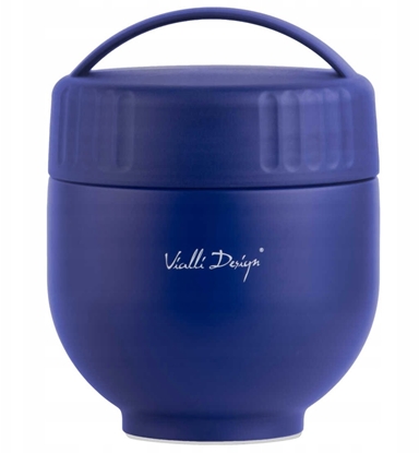Изображение Vialli Design z pojemnikiem i yk Fuori 680 ml granatowy 30305
