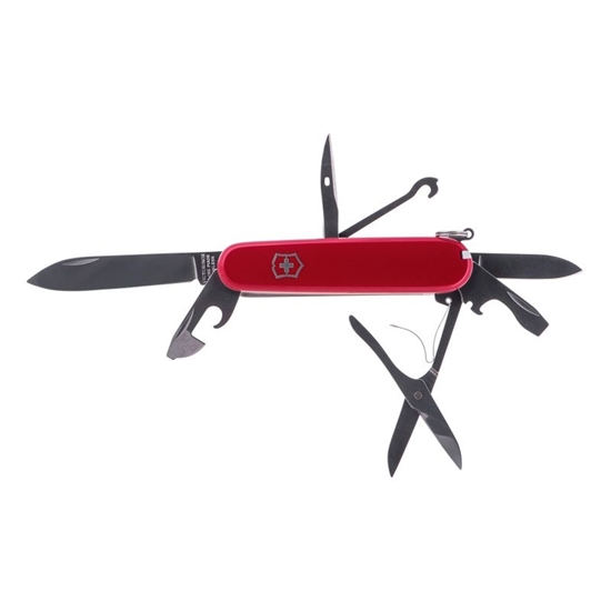 Picture of Victorinox Huntsman kabatas nazis, 15 f, 91 mm, sarkans