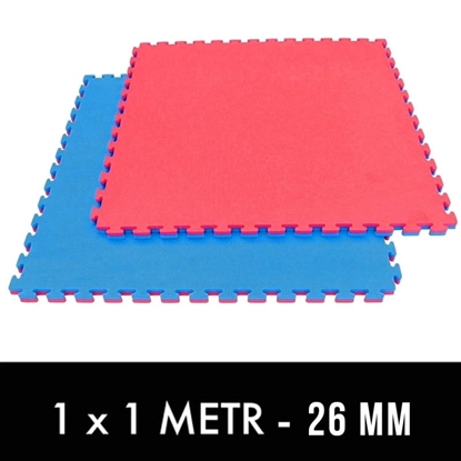 Picture of Vingrošanas paklājiņš ar drošības sertifikātu - Puzle 1x1m - Tatami 26mm