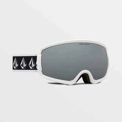 Attēls no Volcom MIGRATIONS WHITE RERUN/SILVER CHROME snovborda brilles (VG0022116)