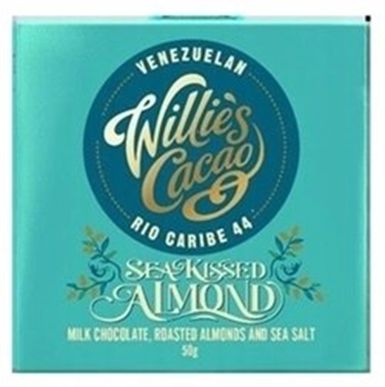 Picture of Willies Cacao Willie's Cacao - Czekolada - Sea Kissed Almond 50g