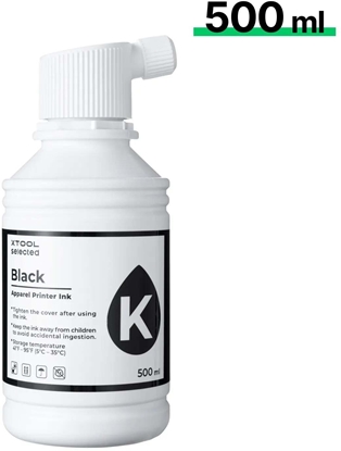 Picture of xTool Selected Apparel Printer Ink - Black (500 ml)