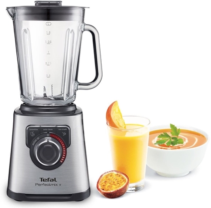 Attēls no TEFAL | Blender | PerfectMix BL811D38 | Tabletop | 1200 W | Jar material Glass | Jar capacity 1.5 L | Ice crushing | Stainless steel