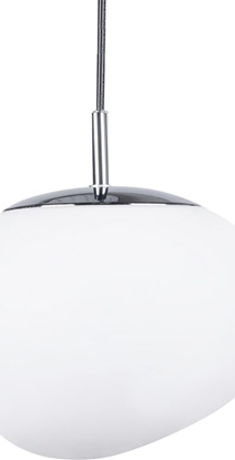 Изображение Lampa wiszca Beliani Lampa wiszca szklana biaa LIFFEL
