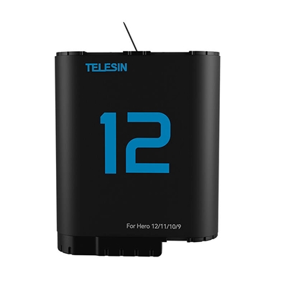 Изображение TELESIN lithium battery for GoPro Hero 12/11/10/9 
