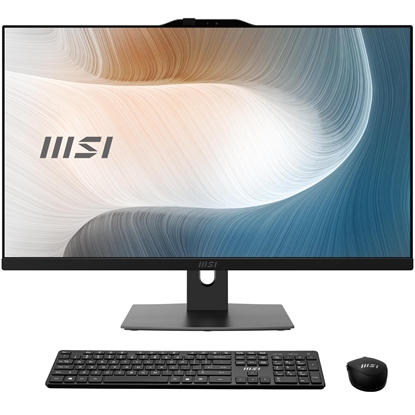 Picture of Monoblock PC|MSI|CPU Intel|Intel Core 5|Intel Core 5|120U|RAM 16 GB|DDR5-SDRAM|Screen 27 "|1920 x 1080 pixels|Storage 512 GB|SSDs 512 GB|Not available|On-board graphics Yes|Intel® Graphics|Black|MODERNAM272P1M-1293XEU
