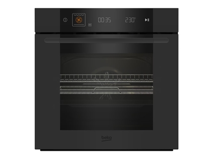 Attēls no BEKO Oven | MBBIMA10600MTPSWE | 72 L | Electric | Pyrolysis | Touch control | Steam function | Convection | Height 59.5 cm | Width 59.4 cm | Black