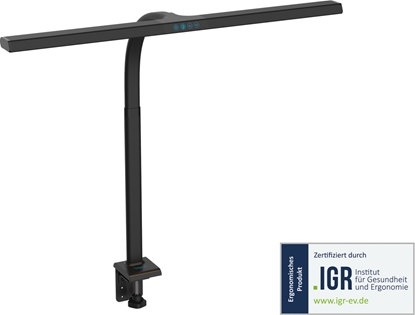 Attēls no Digitus LED Desk Lamp - 80 cm, 2400 lm, 16 W, Black