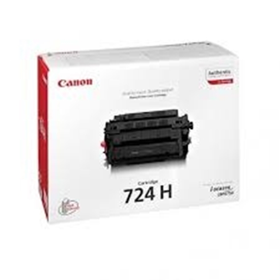 Изображение Canon 724H (3482B011) toner cartridge, Black (12500 pages)