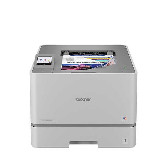 Изображение HL-L8570CDW Krāsu lāzerprinteris, Brother (31ppm/20ipm,Dupl,USB,WiFi,LAN,2400x600dpi,1Gb,6,8cm LCD)