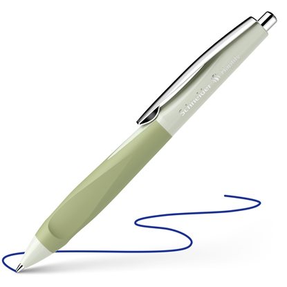 Изображение Lodīšu pildspalva SCHNEIDER Haptify grey-green-matcha, 775 M, zila
