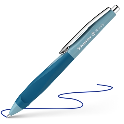 Изображение Lodīšu pildspalva SCHNEIDER Haptify ice blue-petrol, 775 M, zila