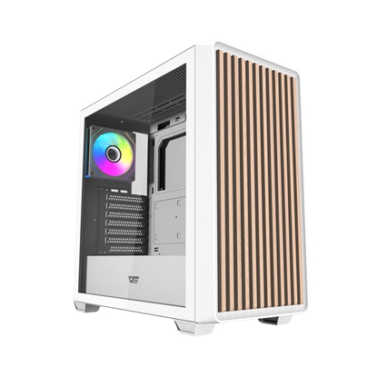 Picture of Darkflash DS900WD ATX computer case (White) + 4 fa