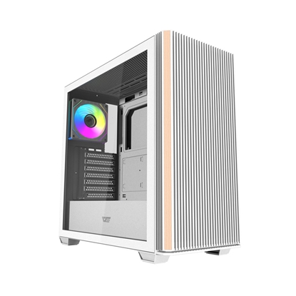 Attēls no Darkflash DS900WS computer case (White) + 4 ARGB f
